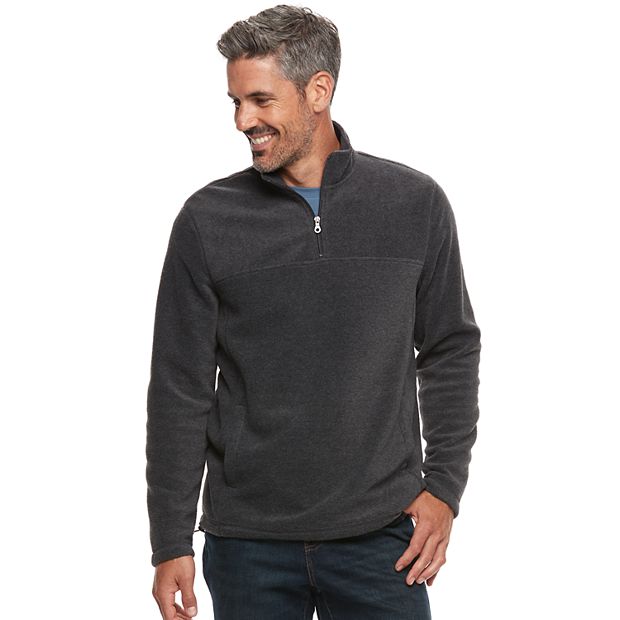 Men's Croft & Barrow® Arctic Fleece Quarter-Zip Pullover