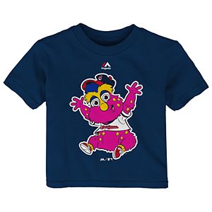 Baby Majestic Cleveland Indians Mascot Tee