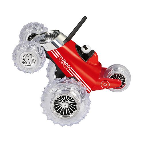 Black Series Monster Spinning Turbo Tumbler RC Toy Car