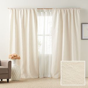 LC Lauren Conrad Bloomfield Room Darkening Lined Curtain