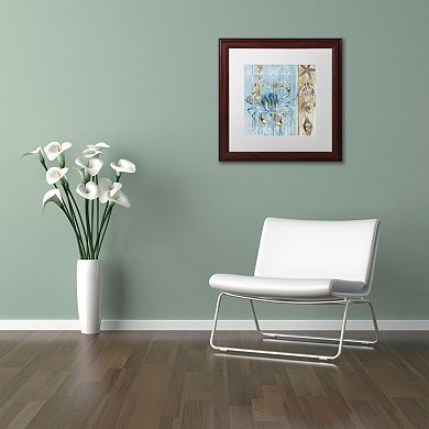 Trademark Fine Art Blue Crab II Framed Wall Art
