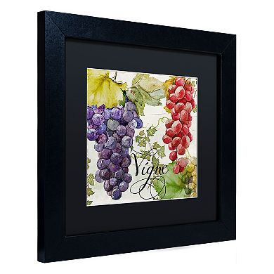 Trademark Fine Art Wines Of Paris I Black Framed Wall Art