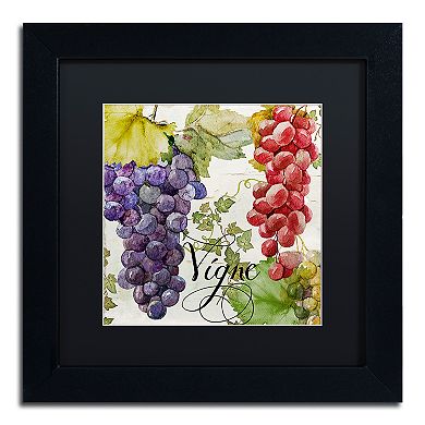 Trademark Fine Art Wines Of Paris I Black Framed Wall Art