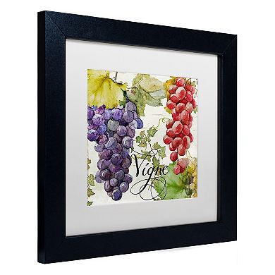 Trademark Fine Art Wines Of Paris I Black Framed Wall Art