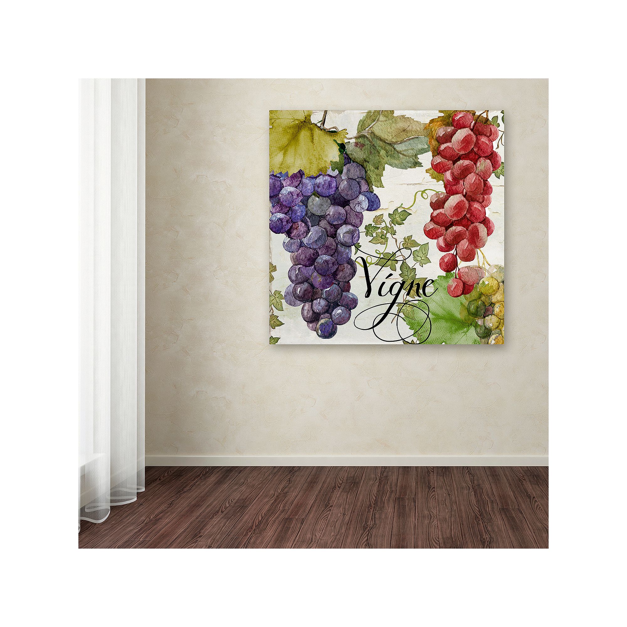 Trademark Fine Art Wines Of Paris I Canvas Wall Art, Green