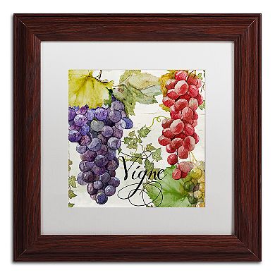 Trademark Fine Art Wines of Paris I Framed Wall Art