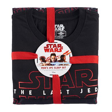 Men's Star Wars: Episode VIII The Last Jedi Tee & Microfleece Lounge Pants Set