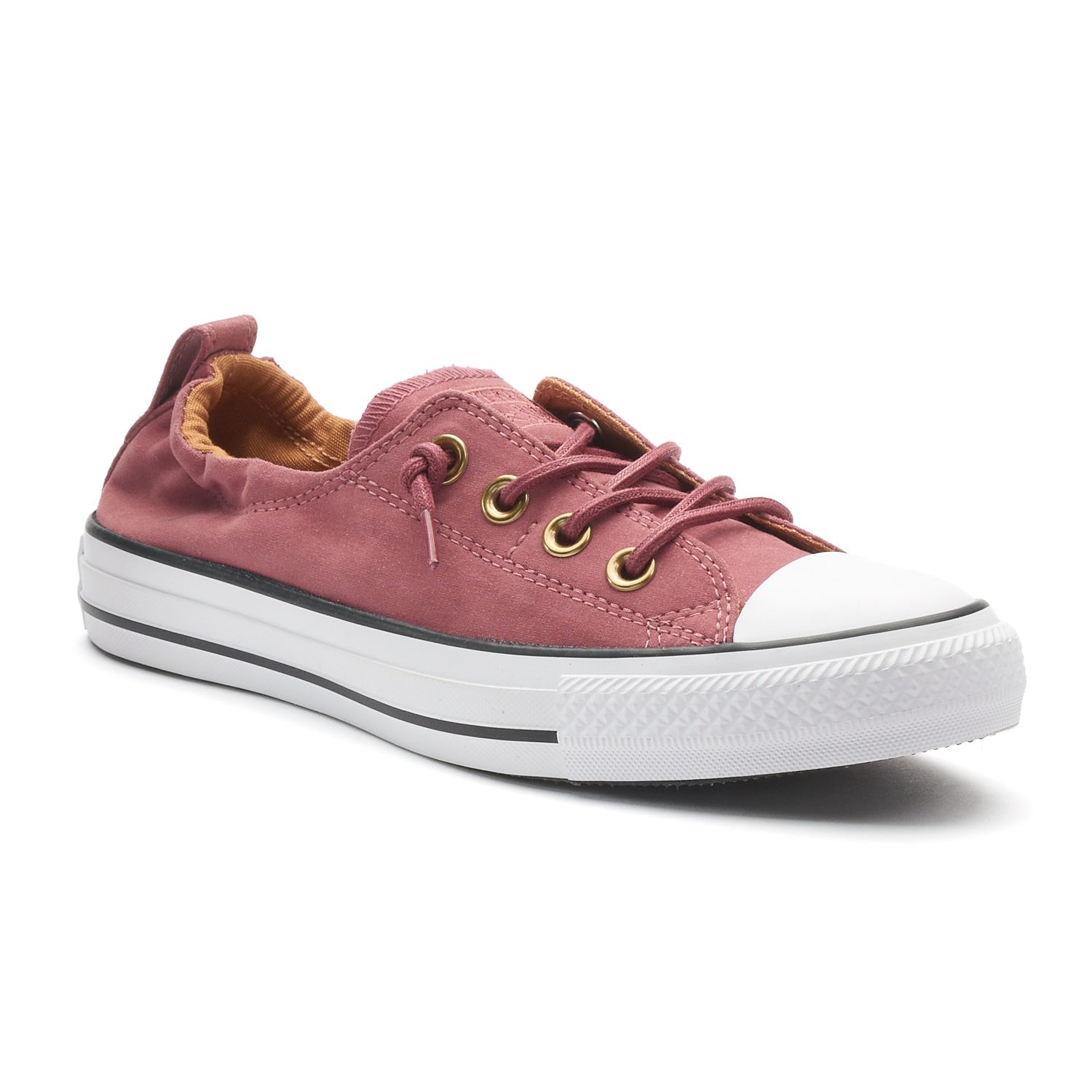 peached canvas converse