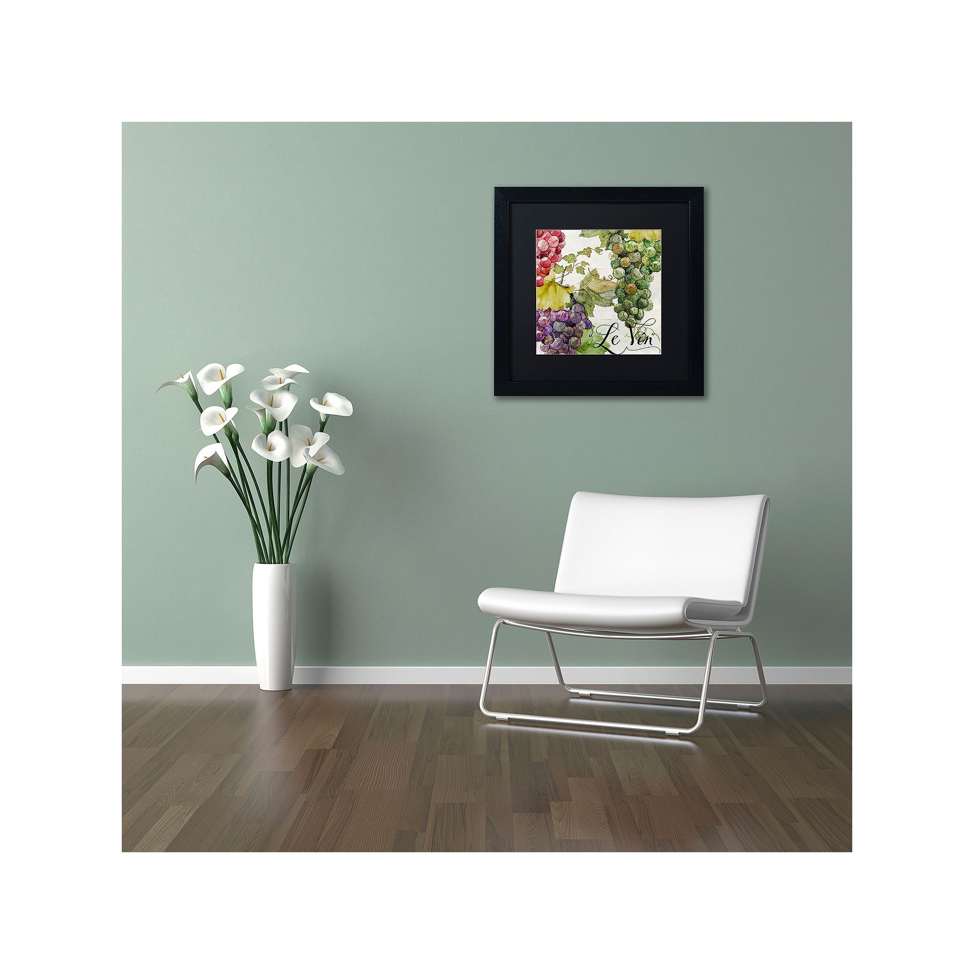 Trademark Fine Art Wines Of Paris II Black Framed Wall Art