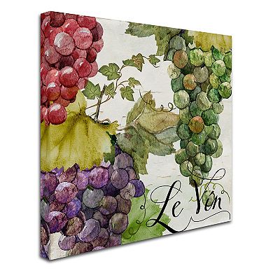 Trademark Fine Art Wines Of Paris II Canvas Wall Art