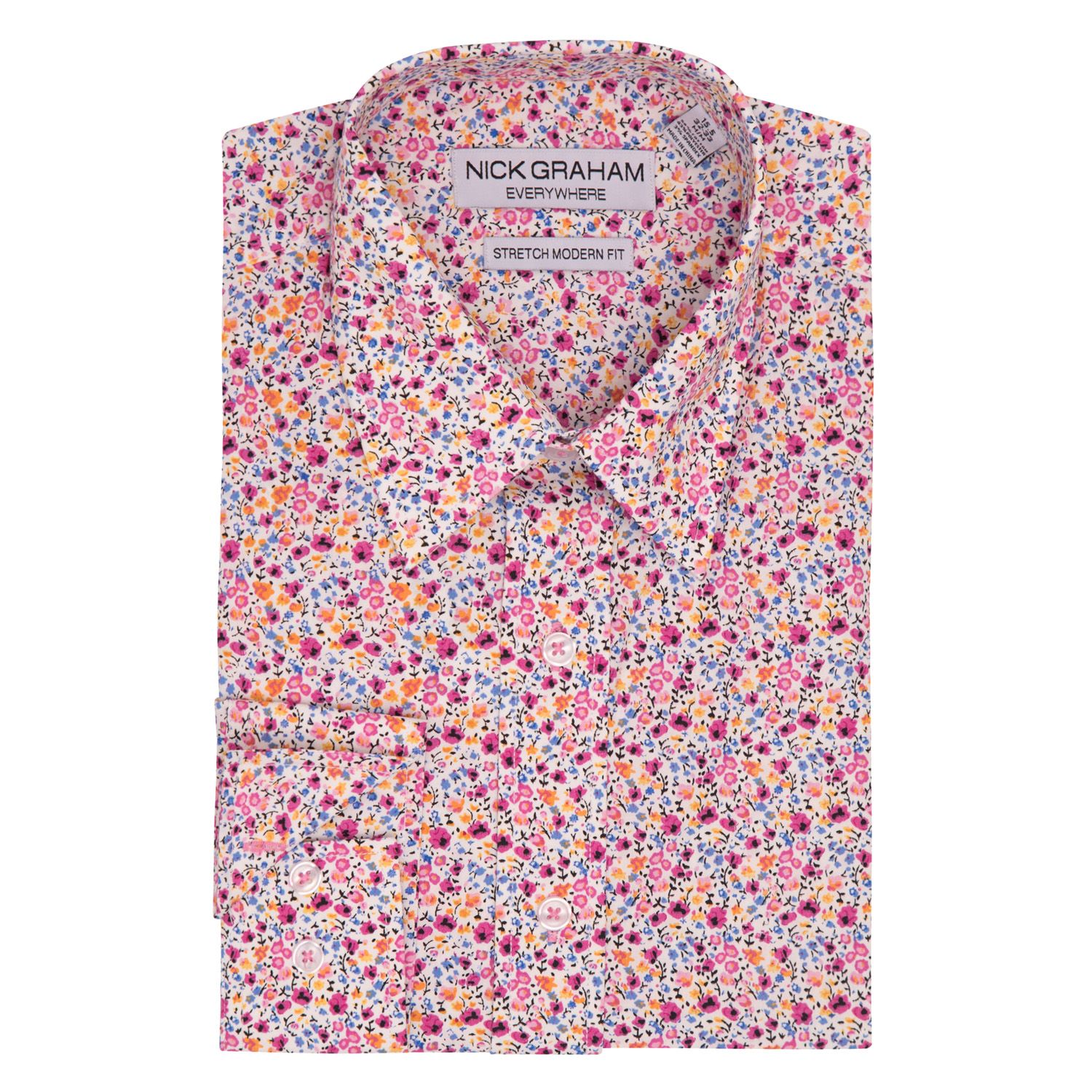 nick graham shirts stretch modern fit