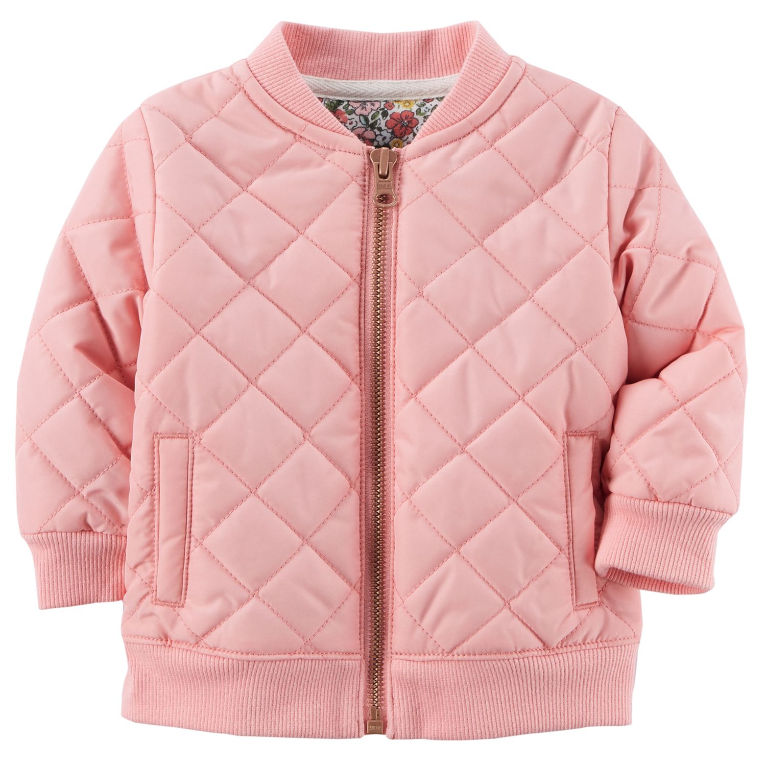 baby girl quilted jacket