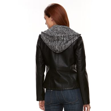 Women's Gallery Faux-Leather Jacket