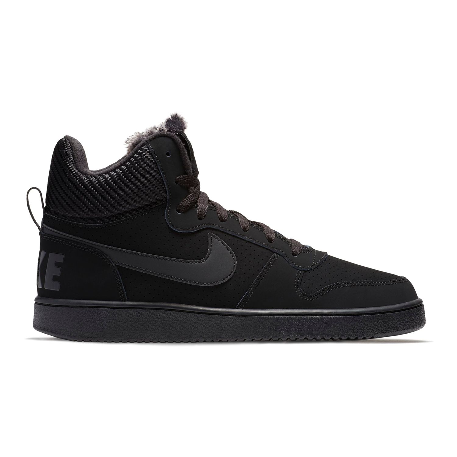 nike court borough mid black