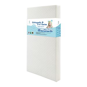 LA Baby Dream Lite VII 2-in-1 Crib Mattress with Seamless Edge