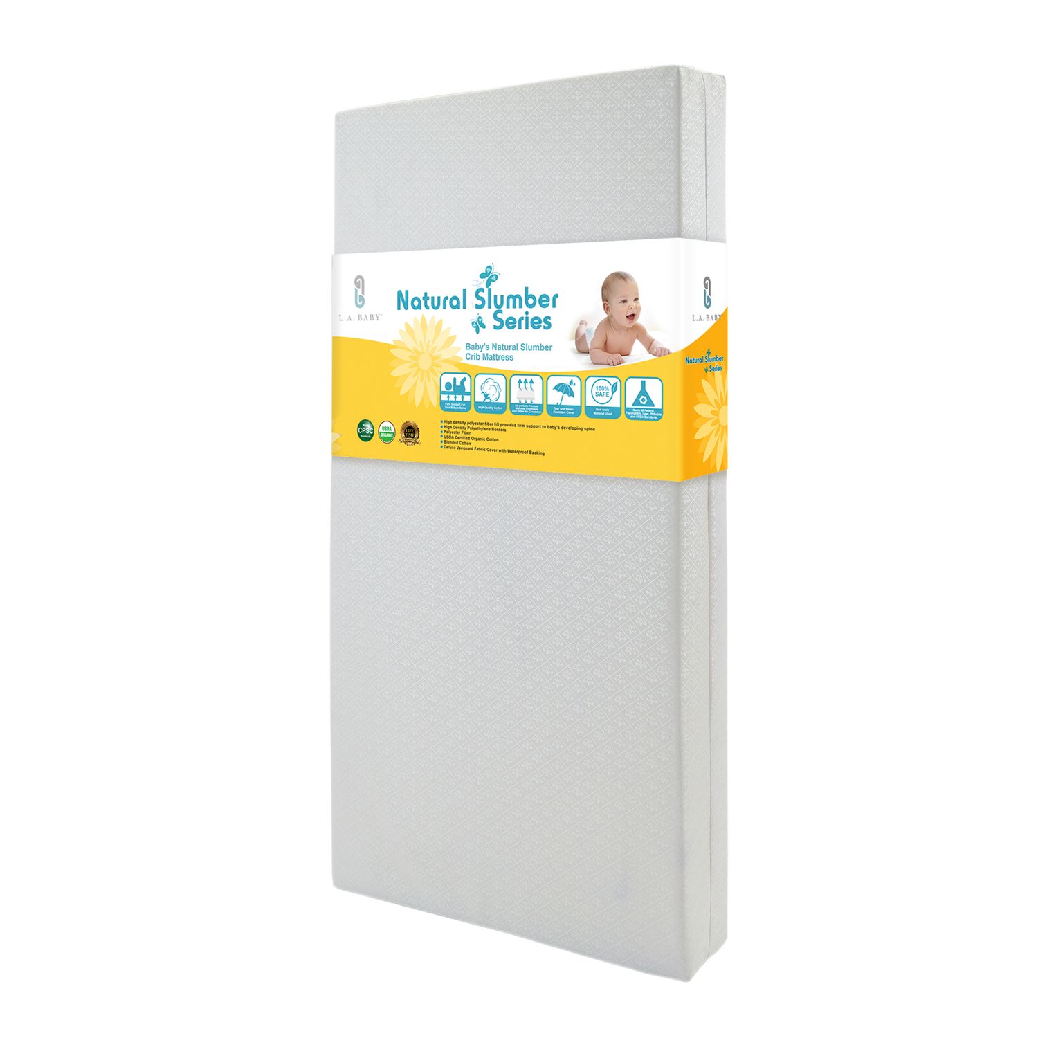 simmons natural slumber crib mattress