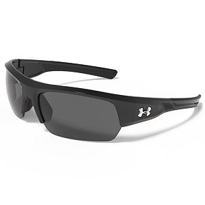 Men's Under Armour Big Shot Semirimless Wrap Sunglasses