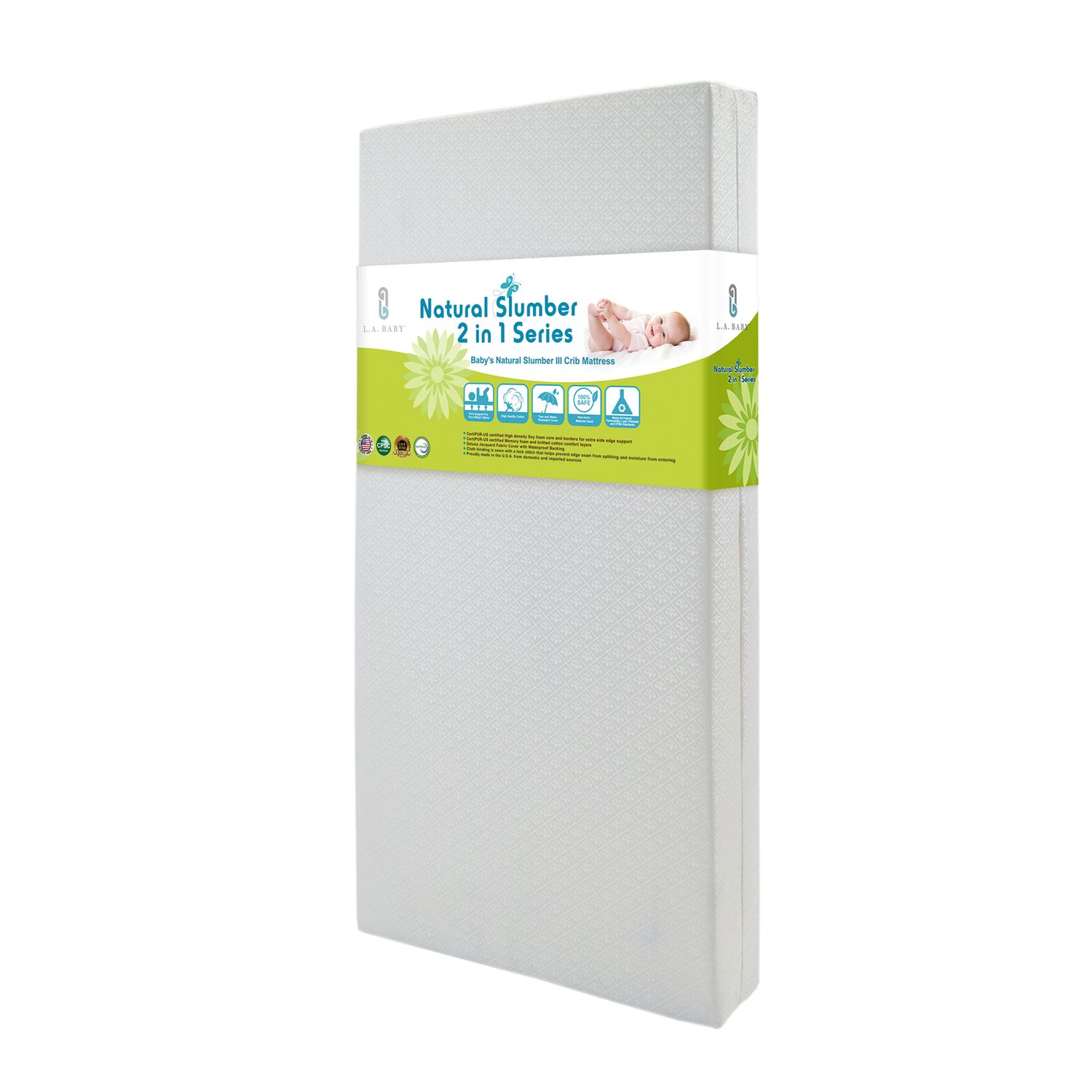 simmons natural slumber crib mattress