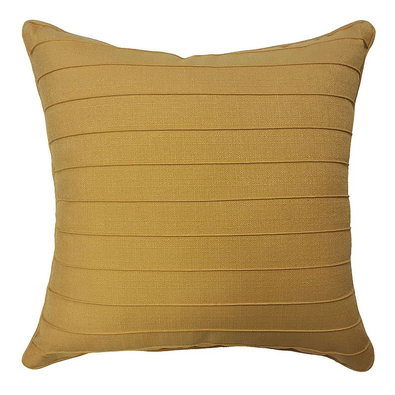 HFI Dynasty Pintuck Throw Pillow, Yellow, 20X20 - 84239906 - Home Decor Perfect your decor with this HFI Dynasty Pintuck t sku 84239906