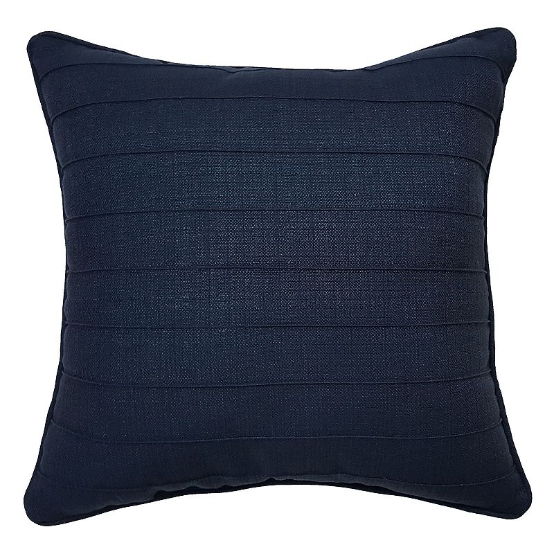HFI Dynasty Pintuck Throw Pillow, Blue, 20X20