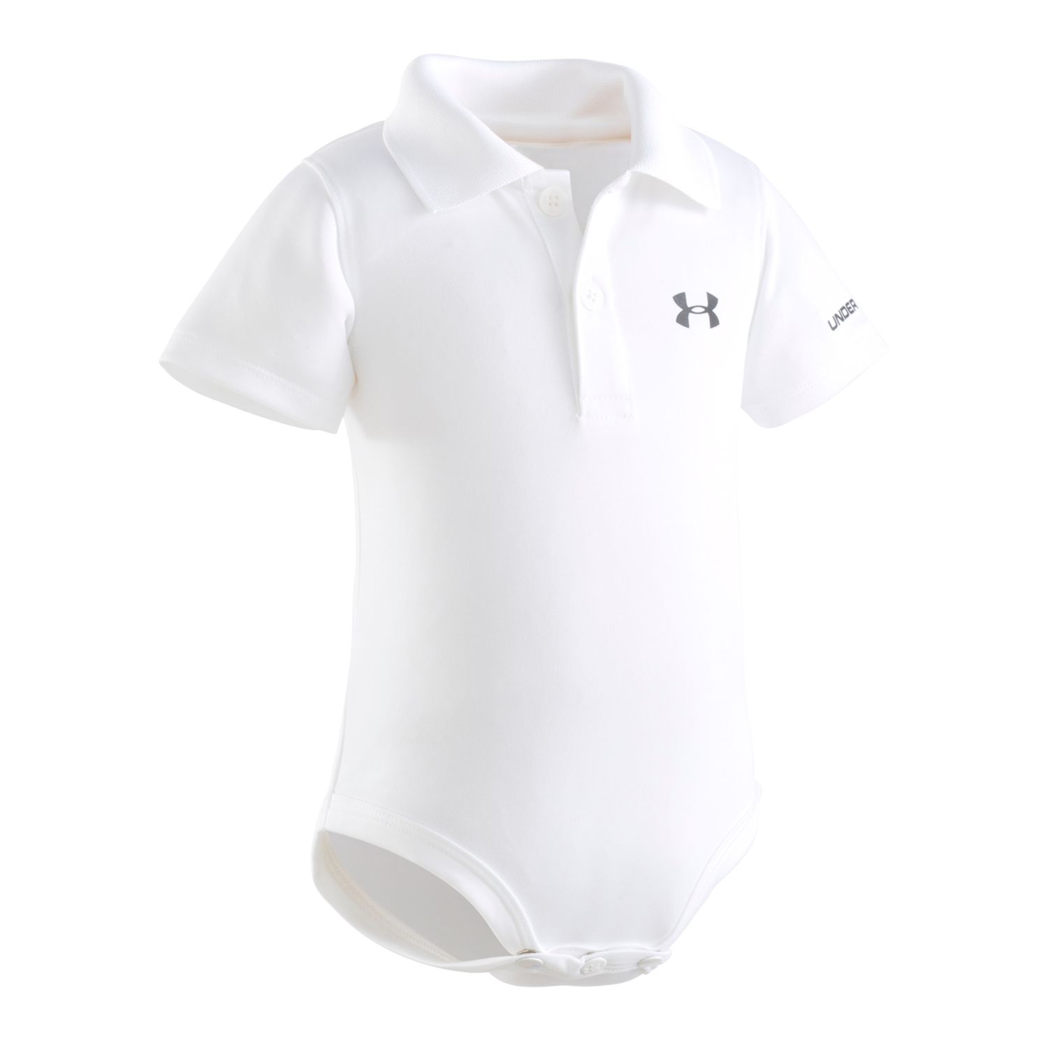 baby boy under armour polo bodysuit