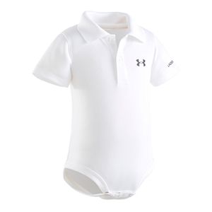 Baby Boy Under Armour Logo Polo Bodysuit