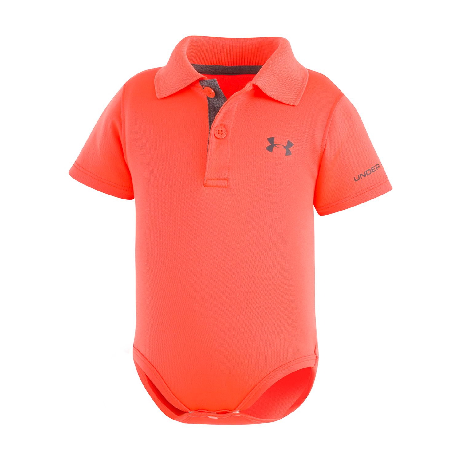 baby boy under armour polo bodysuit