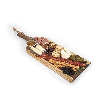 Picnic Time Artisan Acacia Wood Serving Plank