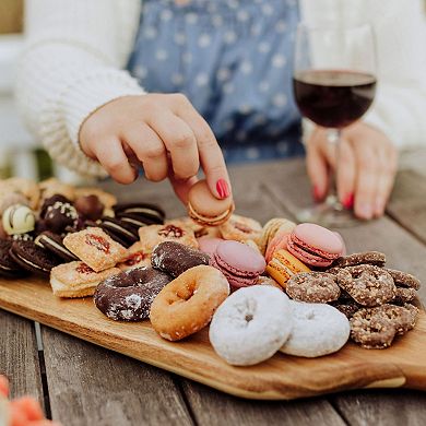 Picnic Time Artisan Acacia Wood Serving Plank