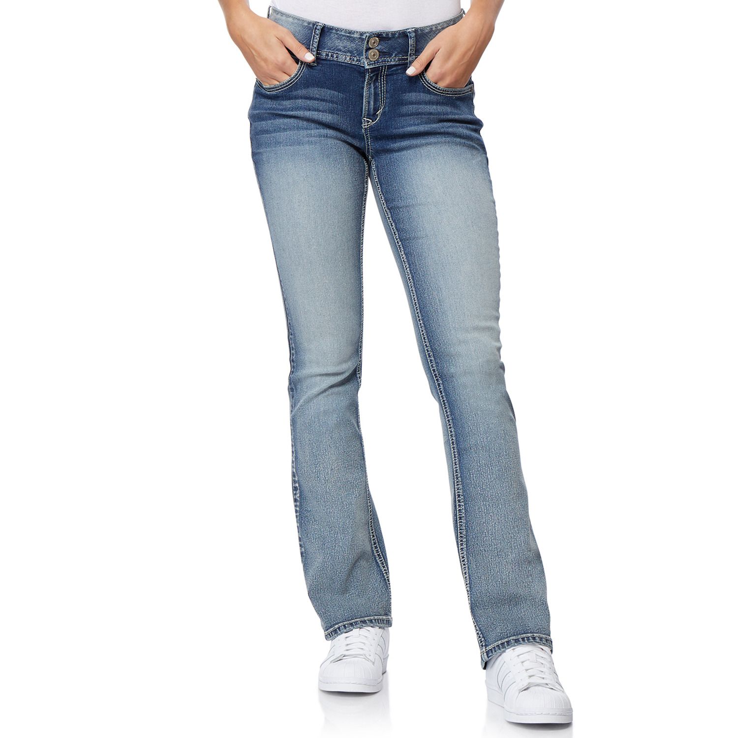 wallflower luscious curvy bootcut jeans