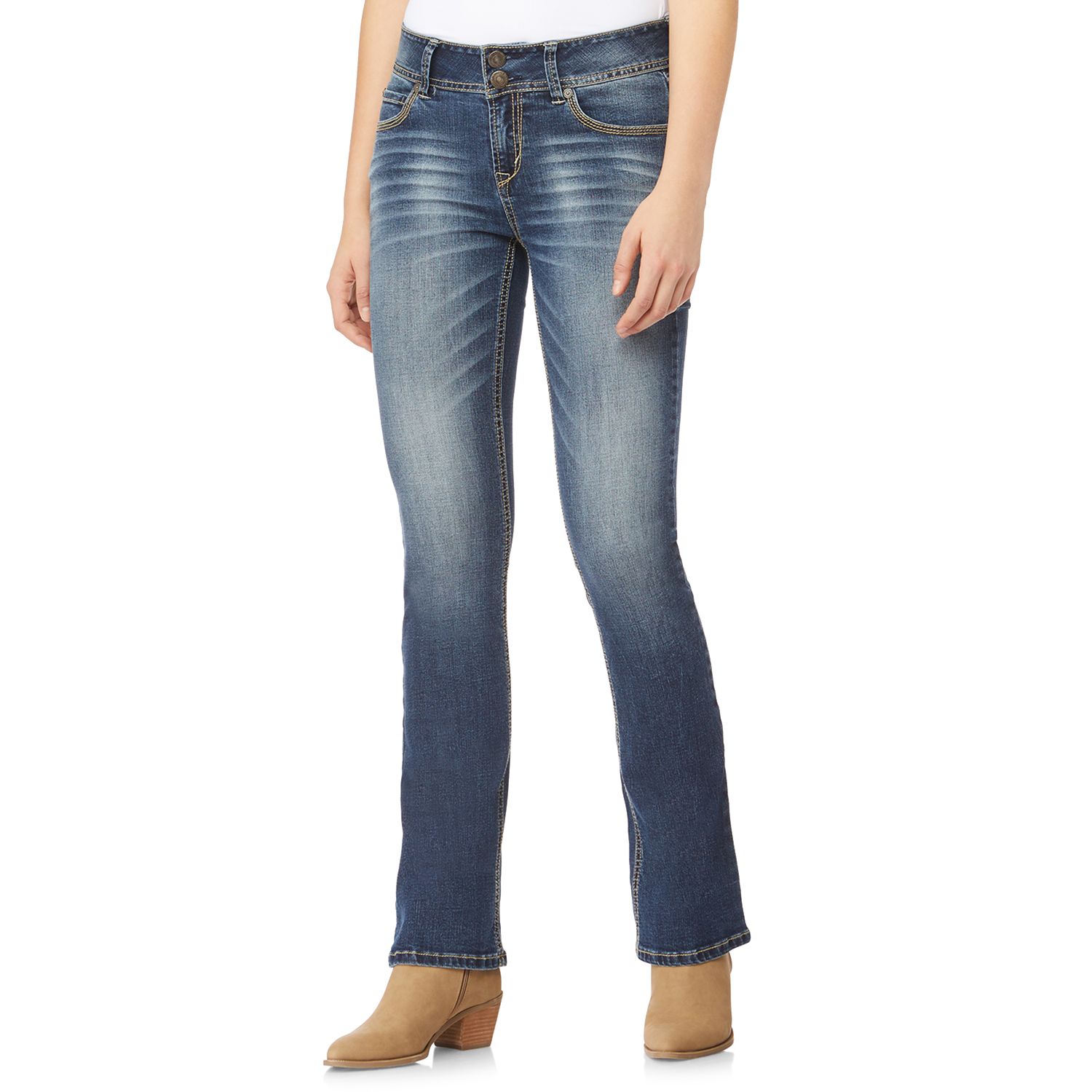 wallflower luscious curvy bootcut jeans