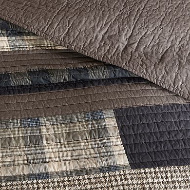 Woolrich 3-piece Winter Plains Plaid Quilt Set