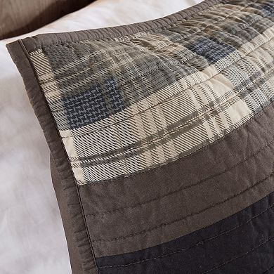 Woolrich 3-piece Winter Plains Plaid Quilt Set