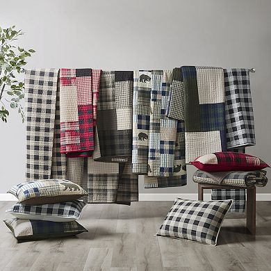 Woolrich 3-piece Winter Plains Plaid Quilt Set