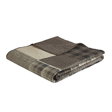 Woolrich 3-piece Winter Hills Plaid Quilt Set