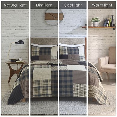 Woolrich 3-piece Winter Hills Plaid Quilt Set