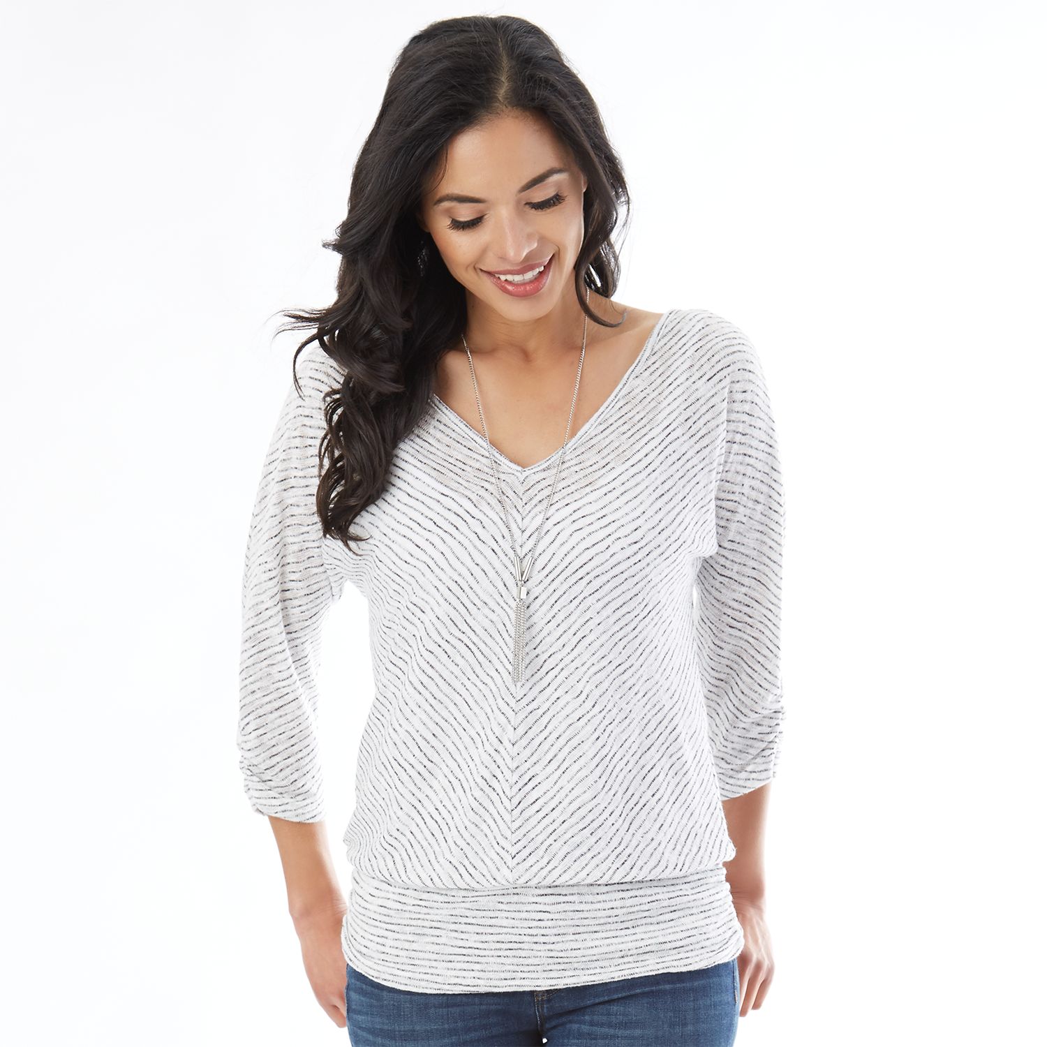 banded bottom tops kohls