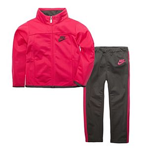 Toddler Girl Nike Zip Track Jacket & Pants Set