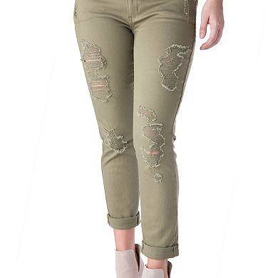 Juniors' DENIZEN® from Levi’s® Ripped Boyfriend Jeans