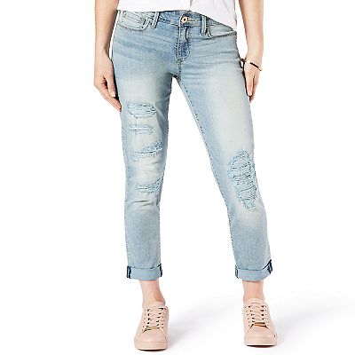 Juniors' DENIZEN from Levi's® Ripped Boyfriend Jeans