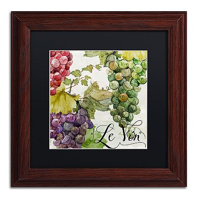 Trademark Fine Art Wines Of Paris II Framed Wall Art