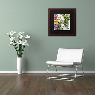Trademark Fine Art Wines Of Paris II Framed Wall Art