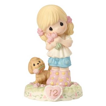 Precious Moments Growing In Grace Age 12 Girl Figurine