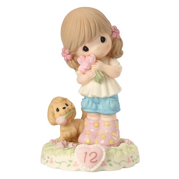 Precious Moments Growing In Grace Age 12 Girl Figurine