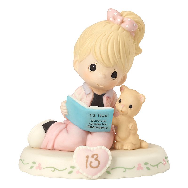 Precious Moments Growing In Grace Age 13 Girl Figurine, Yellow