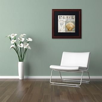 Trademark Fine Art Beach Book I Framed Wall Art