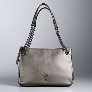 Simply Vera Vera Wang Brent Triple Entry Shoulder Bag