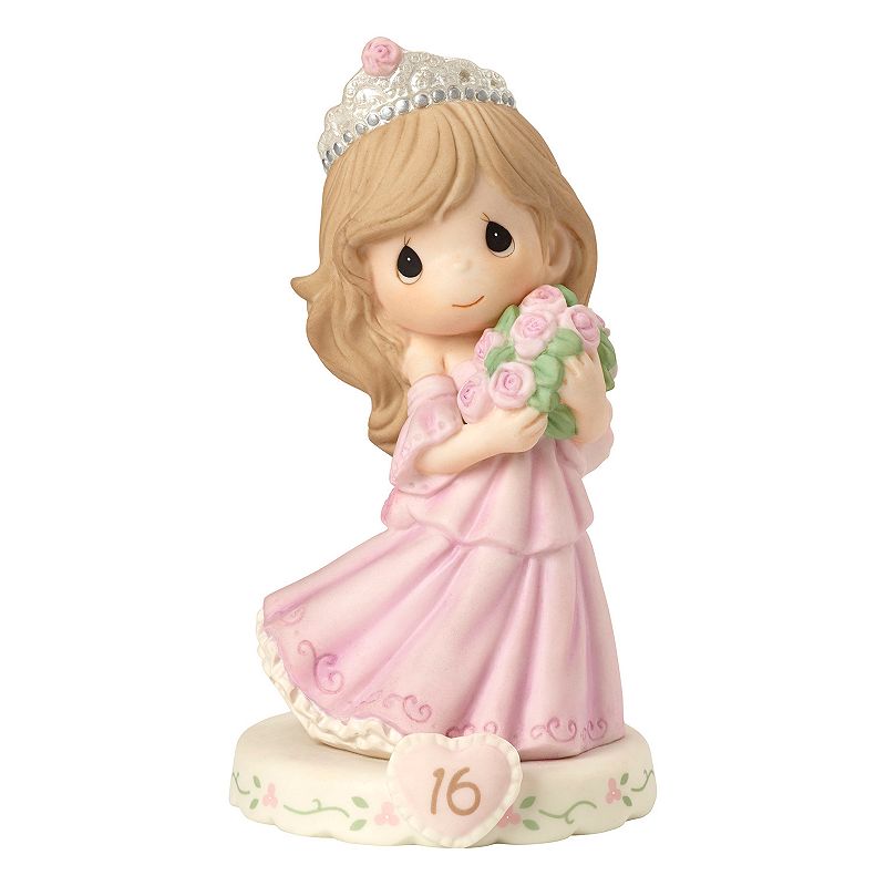 Precious Moments Growing In Grace Age 16 Girl Figurine, Brown