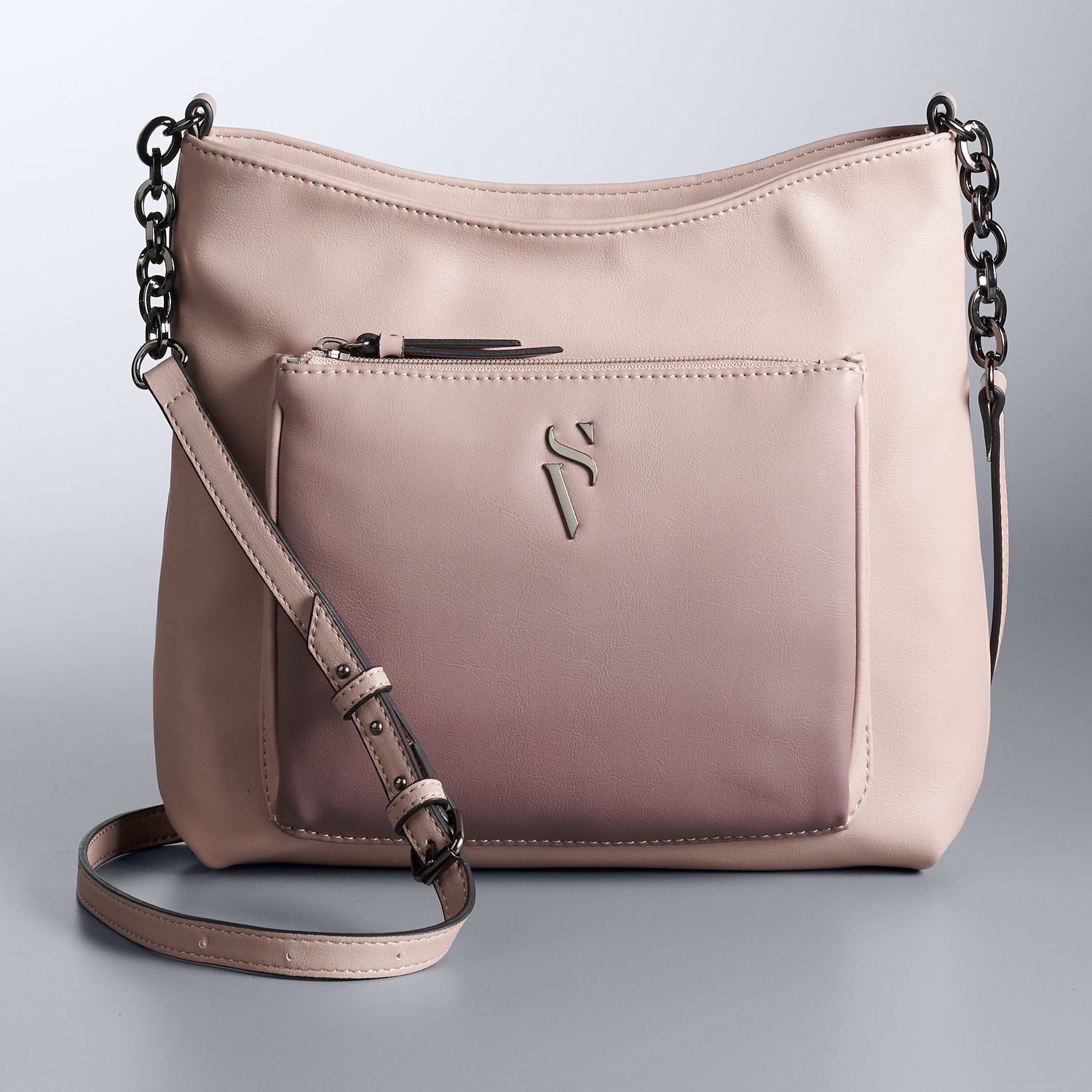 kohls pink purse