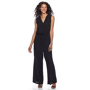 Women's Nina Leonard Crinkle Jumpsuit!